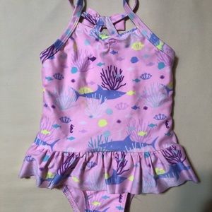 Cat & Jack Girls Bathing Suit size 3T